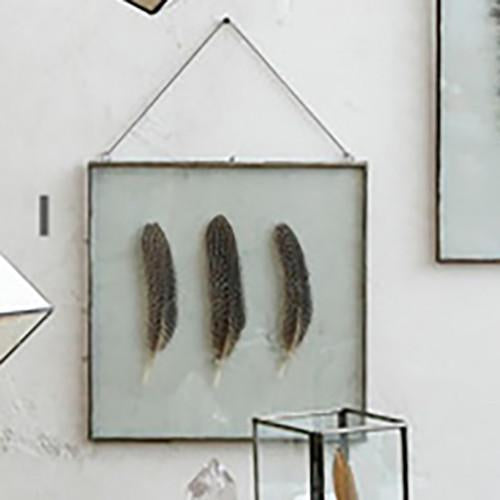 Roost Iron Edged Hanging Frames including Feathers Frames, Roost, - Modish Store