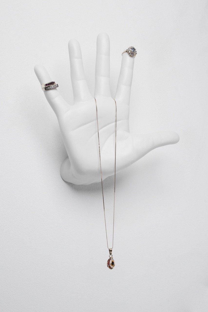 Interior Illusions Ceramic Female Talk To The Hand Wall Hook