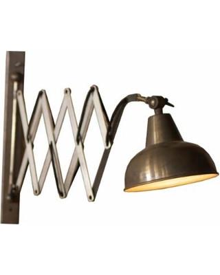 Kalalou Industrial Vertical Scissor Wall Lamp
