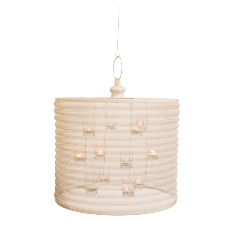 Gold Leaf Design Group 20" Aria Candle Chandelier