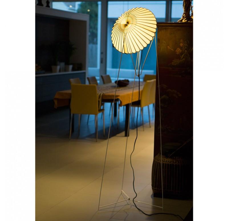 Gold Leaf Design Group Folding Floor Light Stand