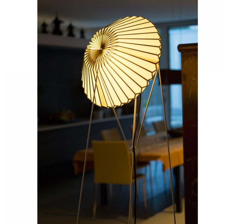 Gold Leaf Design Group Folding Floor Light Stand