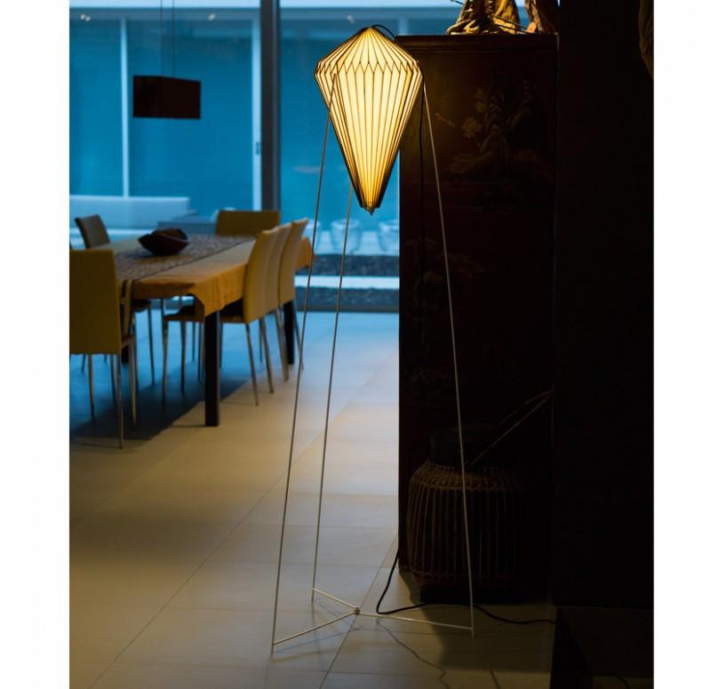 Gold Leaf Design Group Folding Floor Light Stand