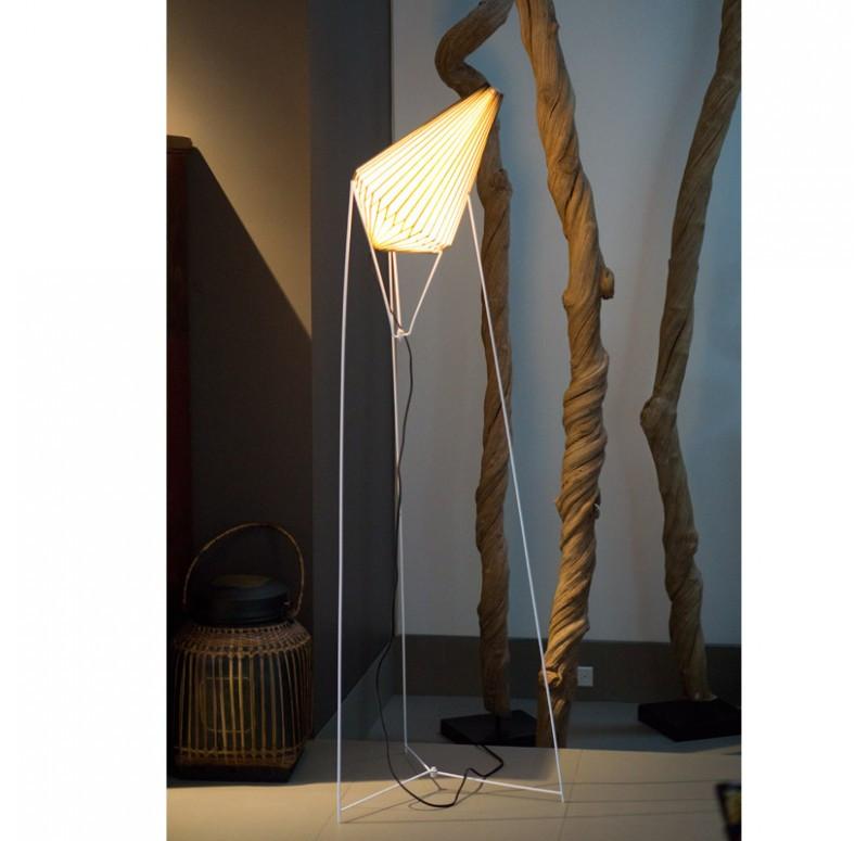 Gold Leaf Design Group Folding Floor Light Stand
