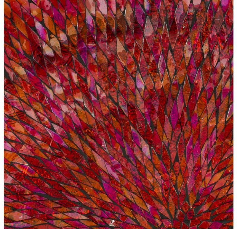 Gold Leaf Design Group Mosaic Glass Disc