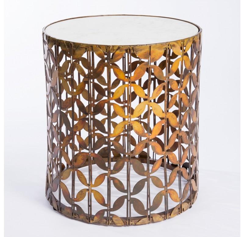 Gold Leaf Design Group Gianna Accent Table