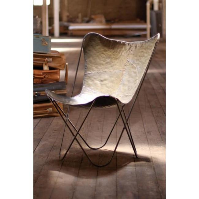 Kalalou Iron Butterfly Chair