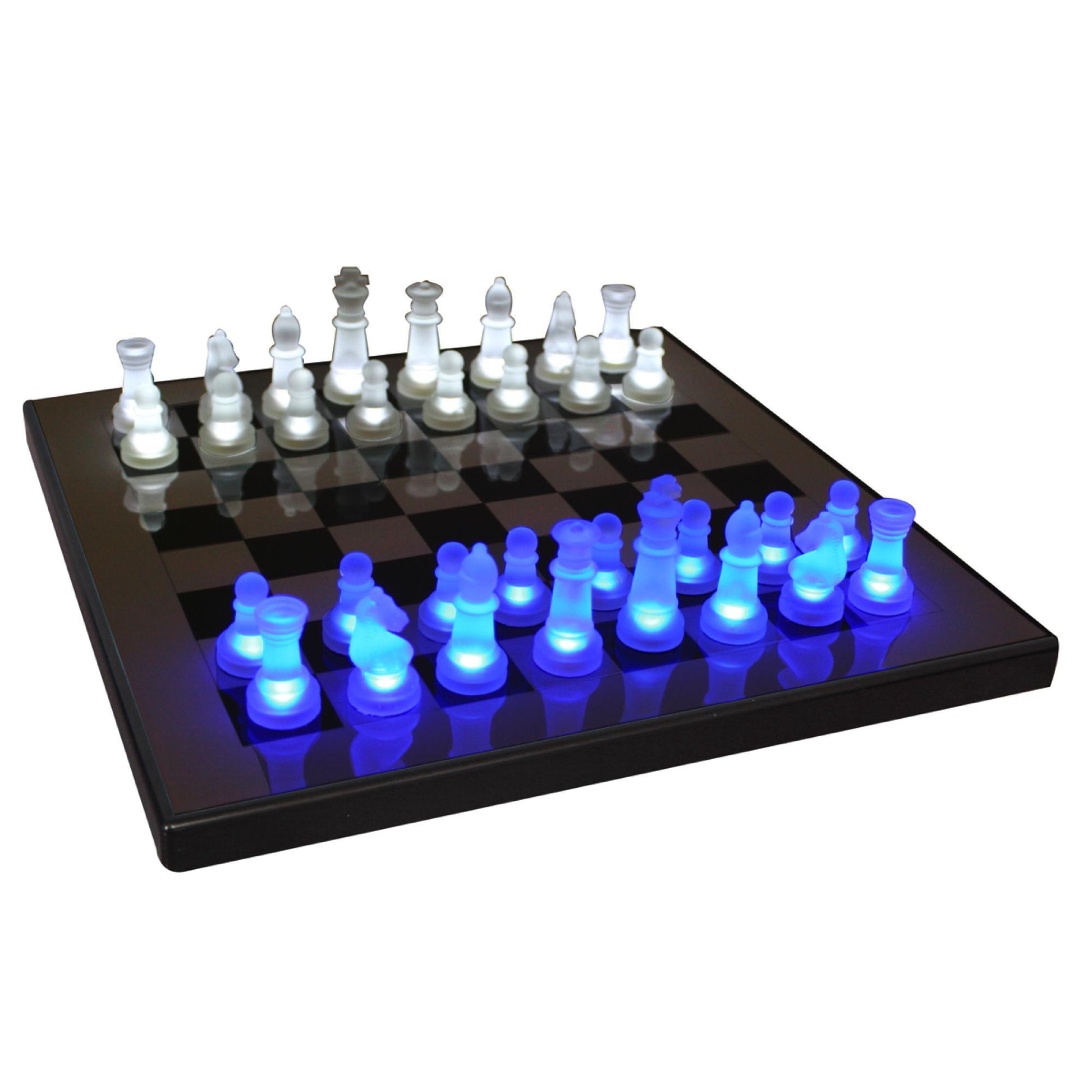 LumiSource LED Glow Chess Set