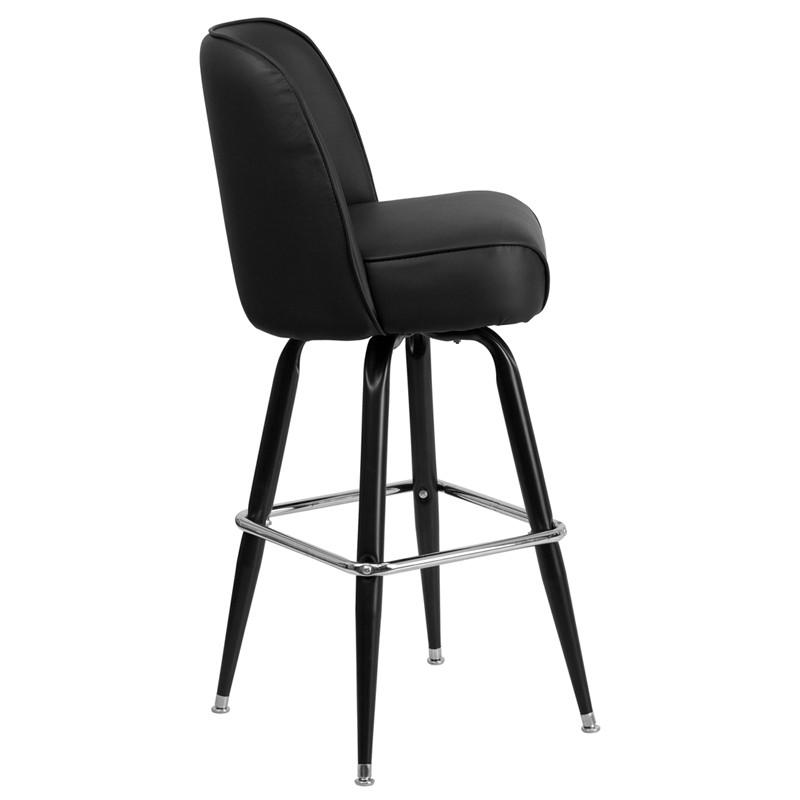 Flash Furniture Metal Barstool With Swivel Bucket Seat