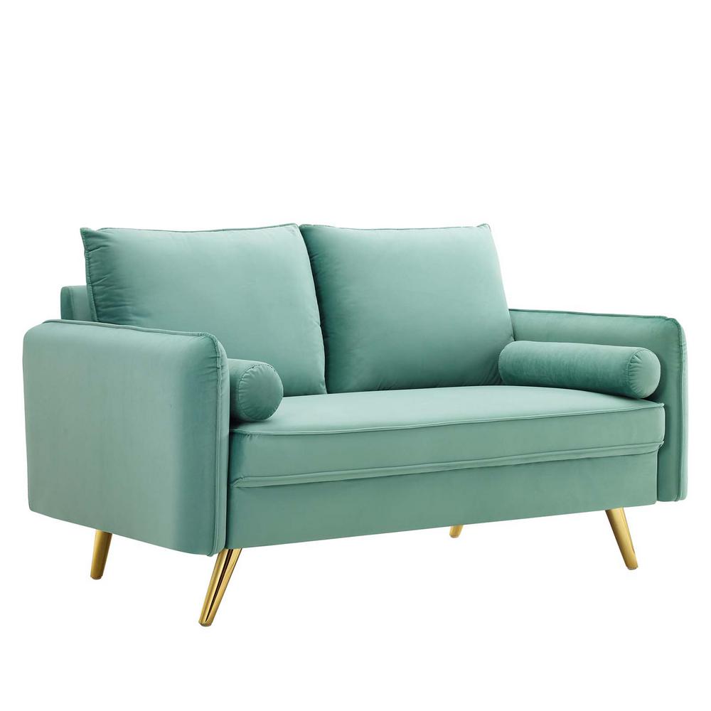 Modway Revive Performance Velvet Loveseat | Loveseats | Modishstore-3