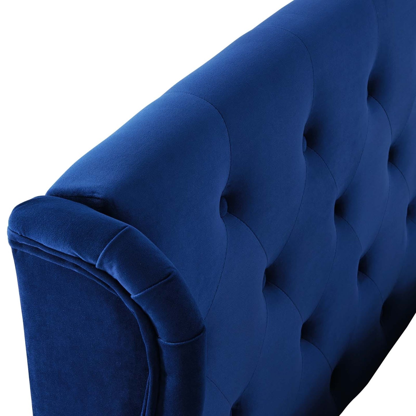 Modway Penelope Tufted Wingback Queen Performance Velvet Platform Bed | Beds | Modishstore-14