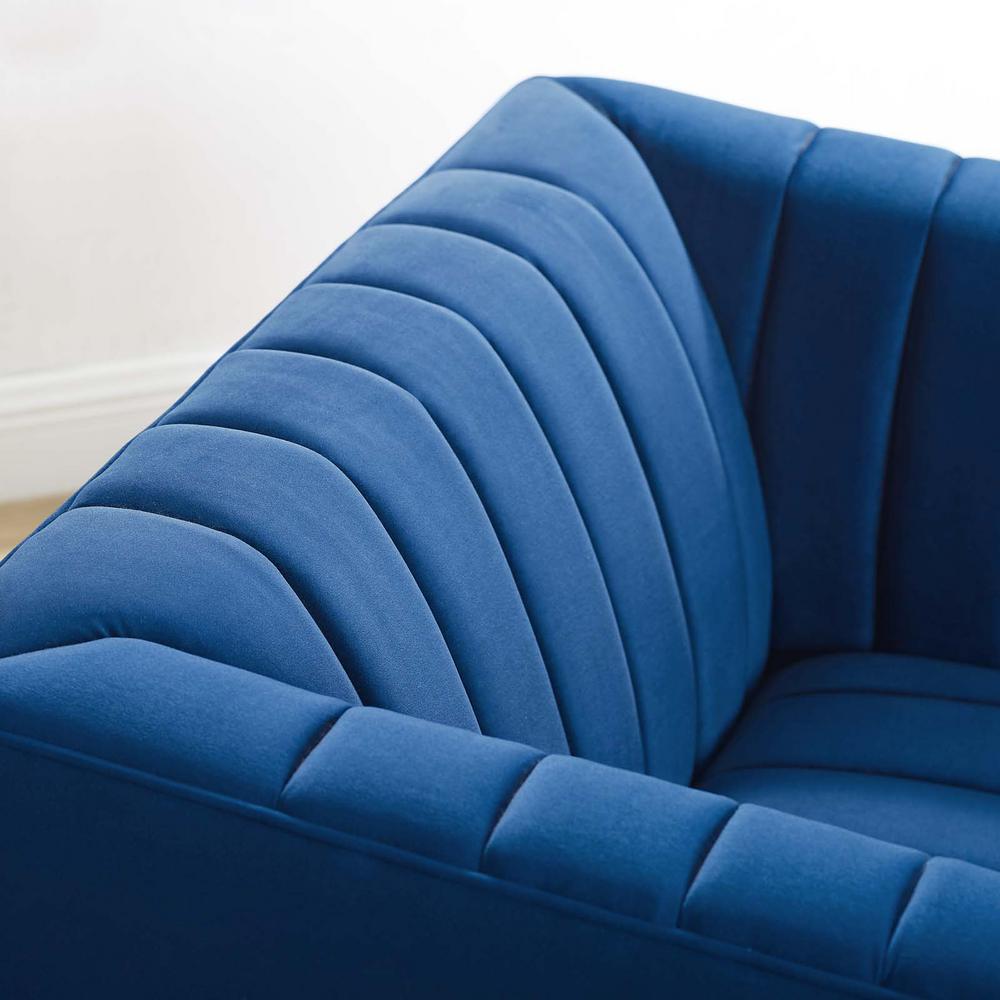 Modway Shift Channel Tufted Performance Velvet Armchair | Armchairs | Modishstore-20