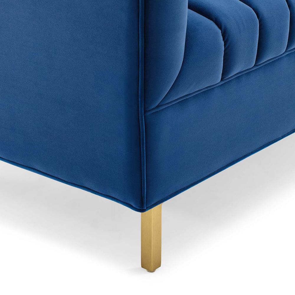 Modway Shift Channel Tufted Performance Velvet Loveseat | Loveseats | Modishstore-16