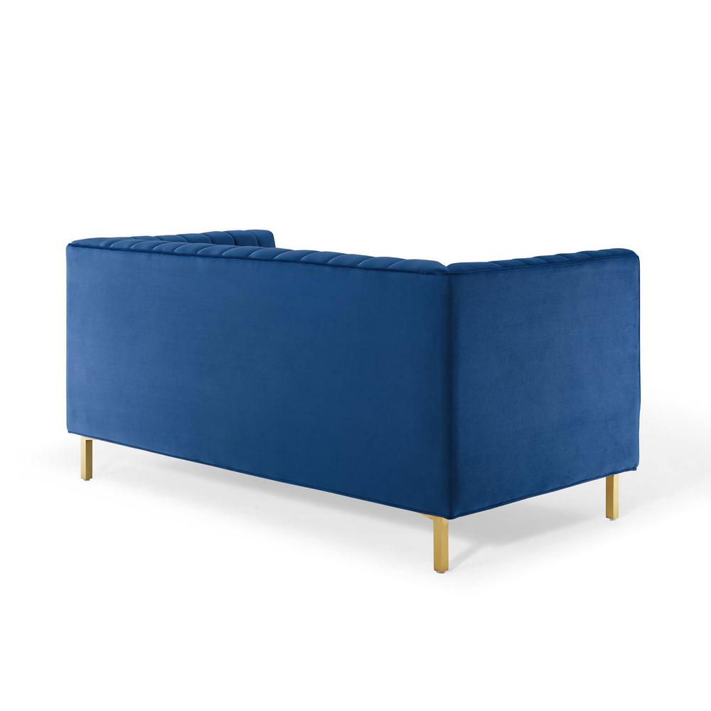 Modway Shift Channel Tufted Performance Velvet Loveseat | Loveseats | Modishstore-15