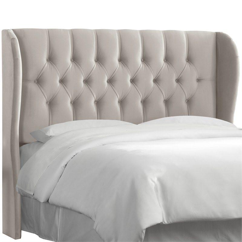 Skyline Furniture Full Tufted Wingback Headboard