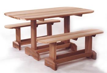 All Things Cedar Picnic Table Set