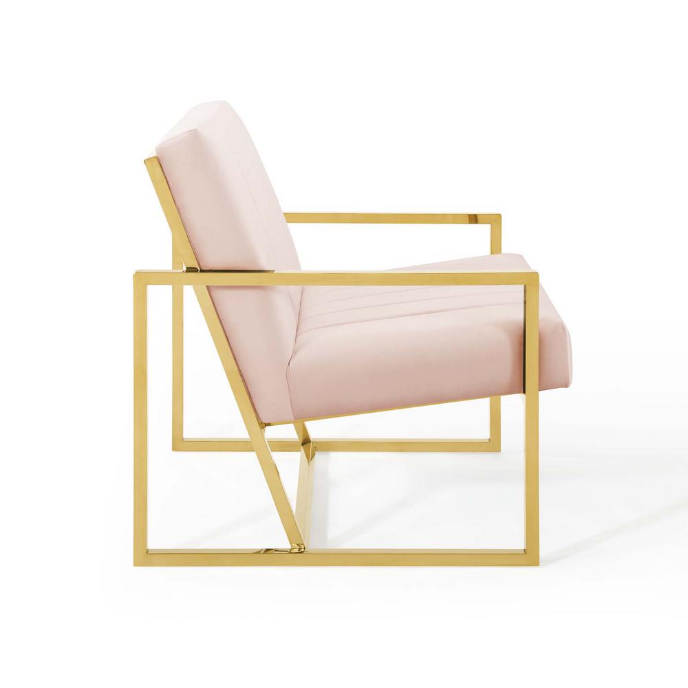 Modway Inspire Channel Tufted Performance Velvet Armchair | Armchairs | 