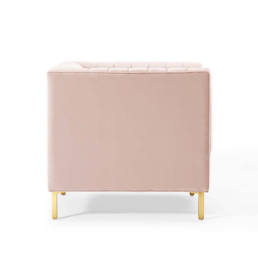 Modway Shift Channel Tufted Performance Velvet Armchair | Armchairs | Modishstore-24