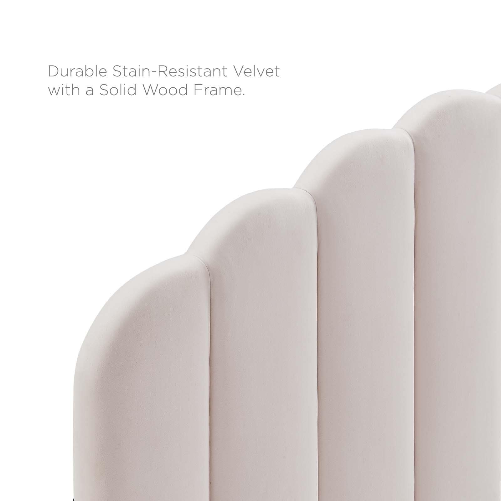 Modway Veronique Twin Performance Velvet Headboard | Headboards | Modishstore-44