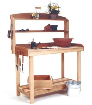 All Things Cedar Potting Bench