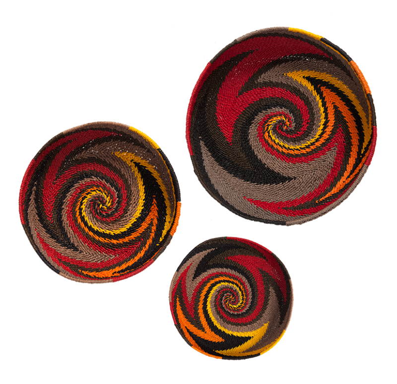 Gold Leaf Design Group Geo Pop Bowls - Terra