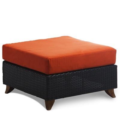 All Things Cedar Rattan Deep Seating Ottoman