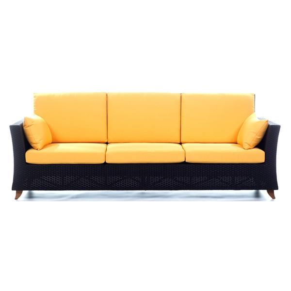 All Things Cedar Rattan Deep Seating Sofa