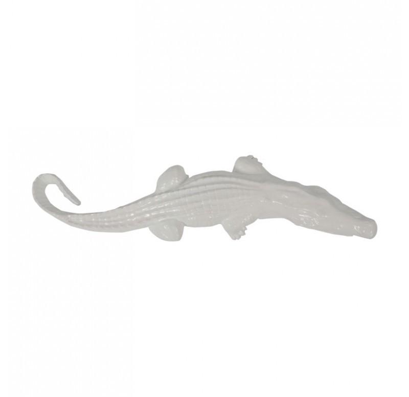 Gold Leaf Design Group Resin Crocodile