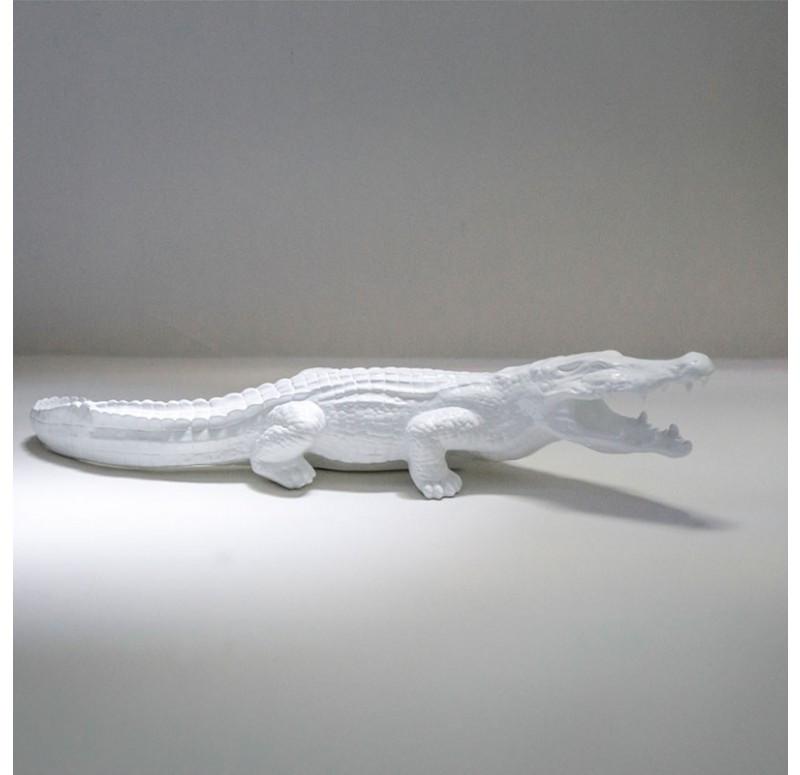 Gold Leaf Design Group Resin Crocodile