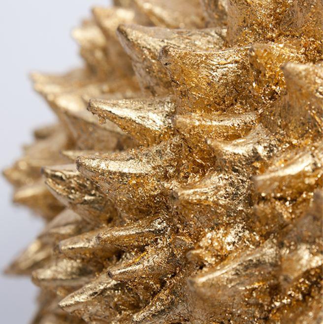 Gold Leaf Design Group Gilded Resin Durian Fruit