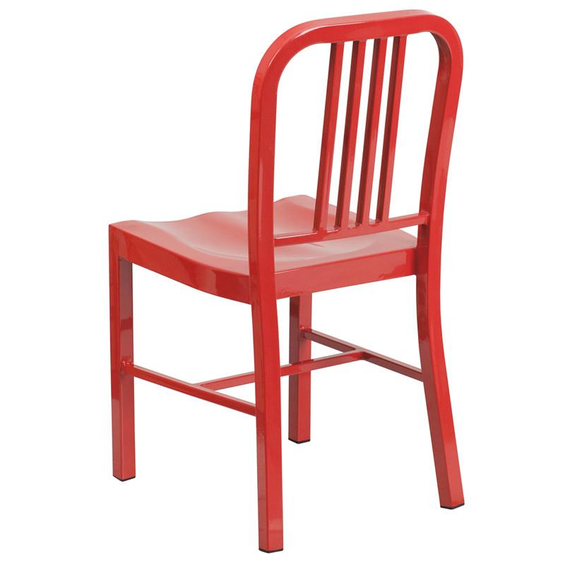 Flash Furniture Metal Indoor-Outdoor Chair