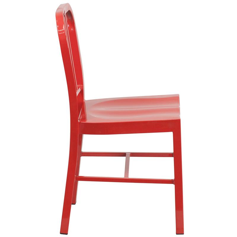 Flash Furniture Metal Indoor-Outdoor Chair