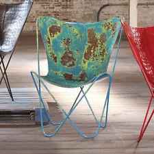 Kalalou Iron Butterfly Chair