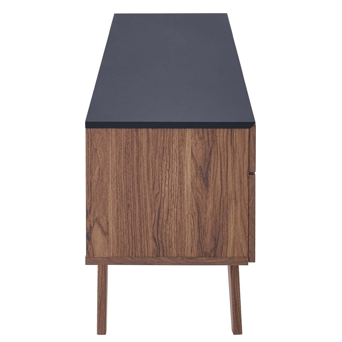 Modway Scope 2 Piece Entertainment Center in Walnut Gray | TV Stands | Modishstore-5