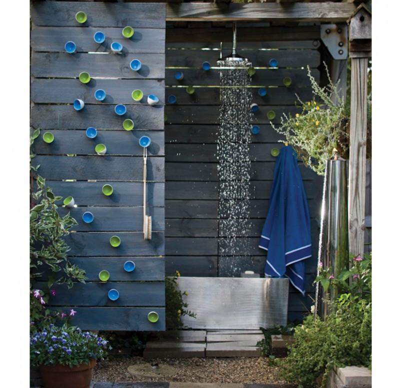 Gold Leaf Design Group Seed Wall Play - Outdoor Blue