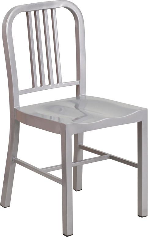 Flash Furniture Metal Indoor-Outdoor Chair