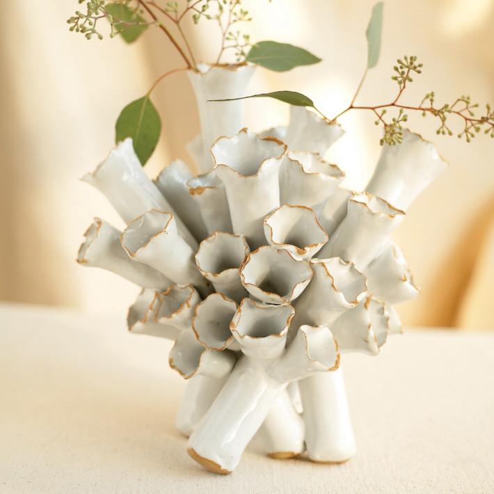 Tozai Home Flowering Tube Barnacle Vase