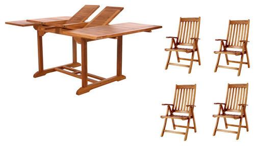 All Things Cedar 5pc. Butterfly Folding Arm Set