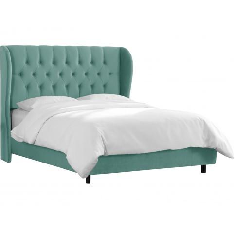 Skyline Furniture Queen Tufted Wingback Headboard