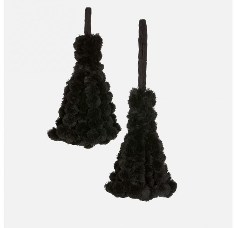 Gold Leaf Design Group Bangor Giant Black Tassel - Set Of 2