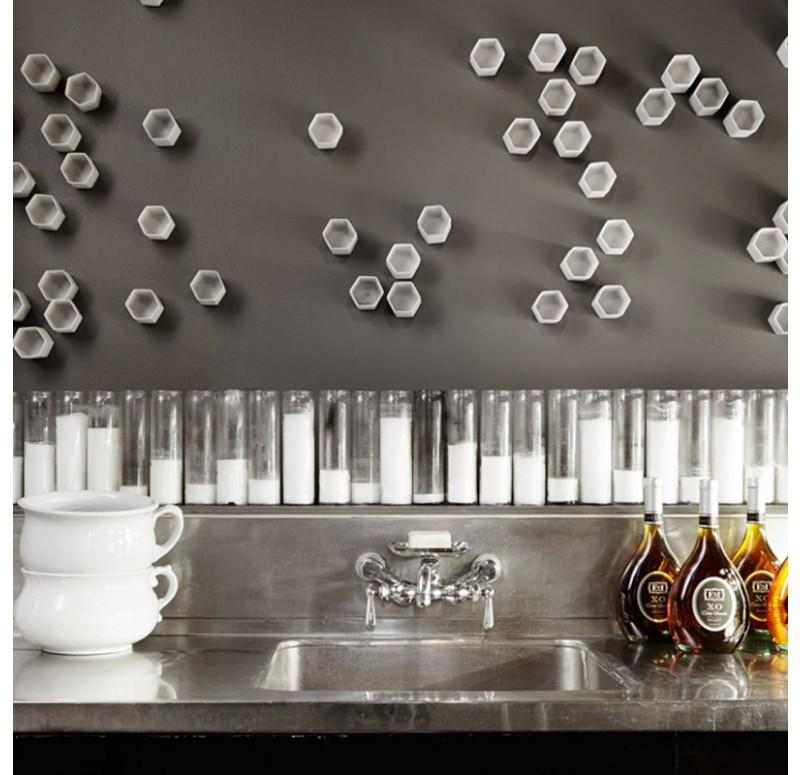 Gold Leaf Design Group Beehive Wall Play - Cream