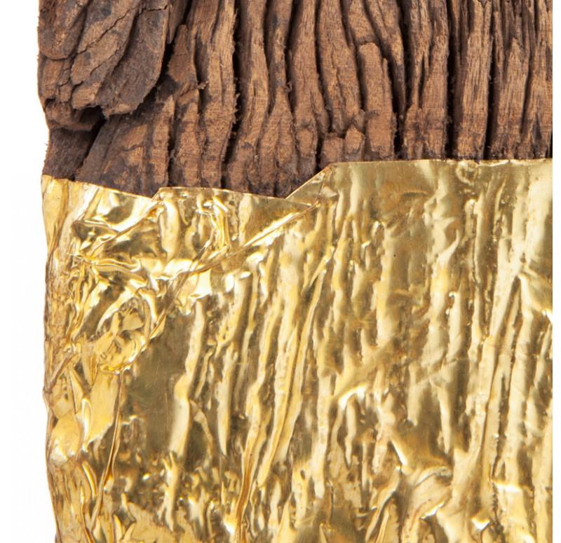 Gold Leaf Design Group Cladded Floor Sculpture