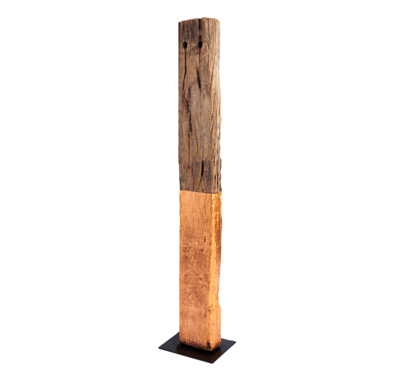 Gold Leaf Design Group Cladded Floor Sculpture