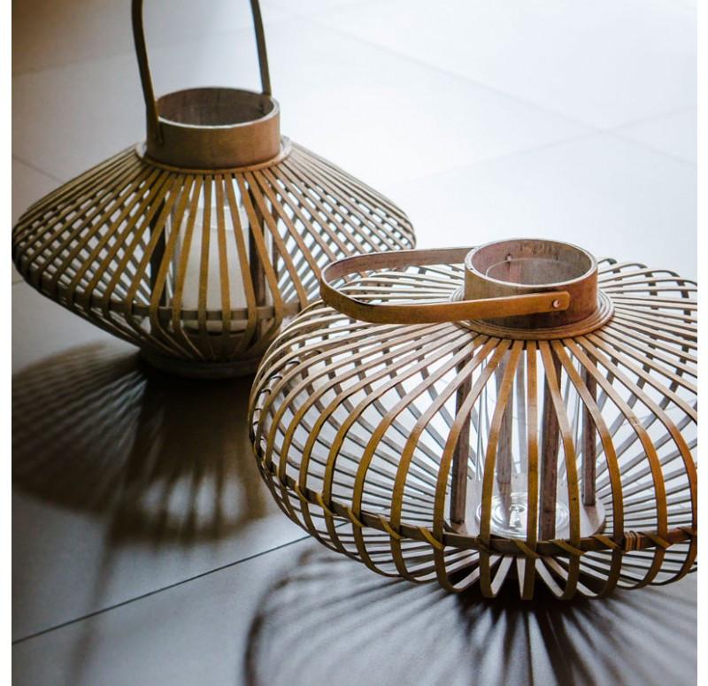 Gold Leaf Design Group Spacely Lanterns - Set of 2