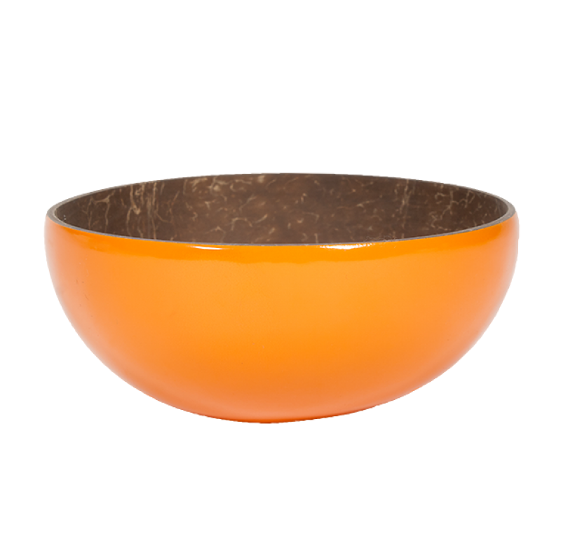 Gold Leaf Design Group Coconut Bowl - Set of 6