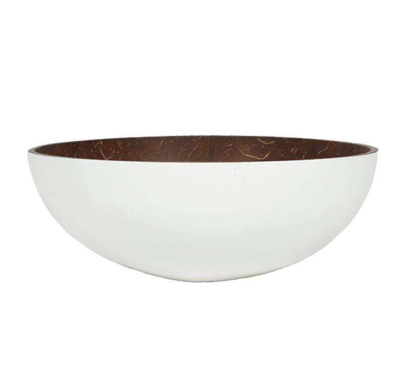 Gold Leaf Design Group Coconut Bowl - Set of 6