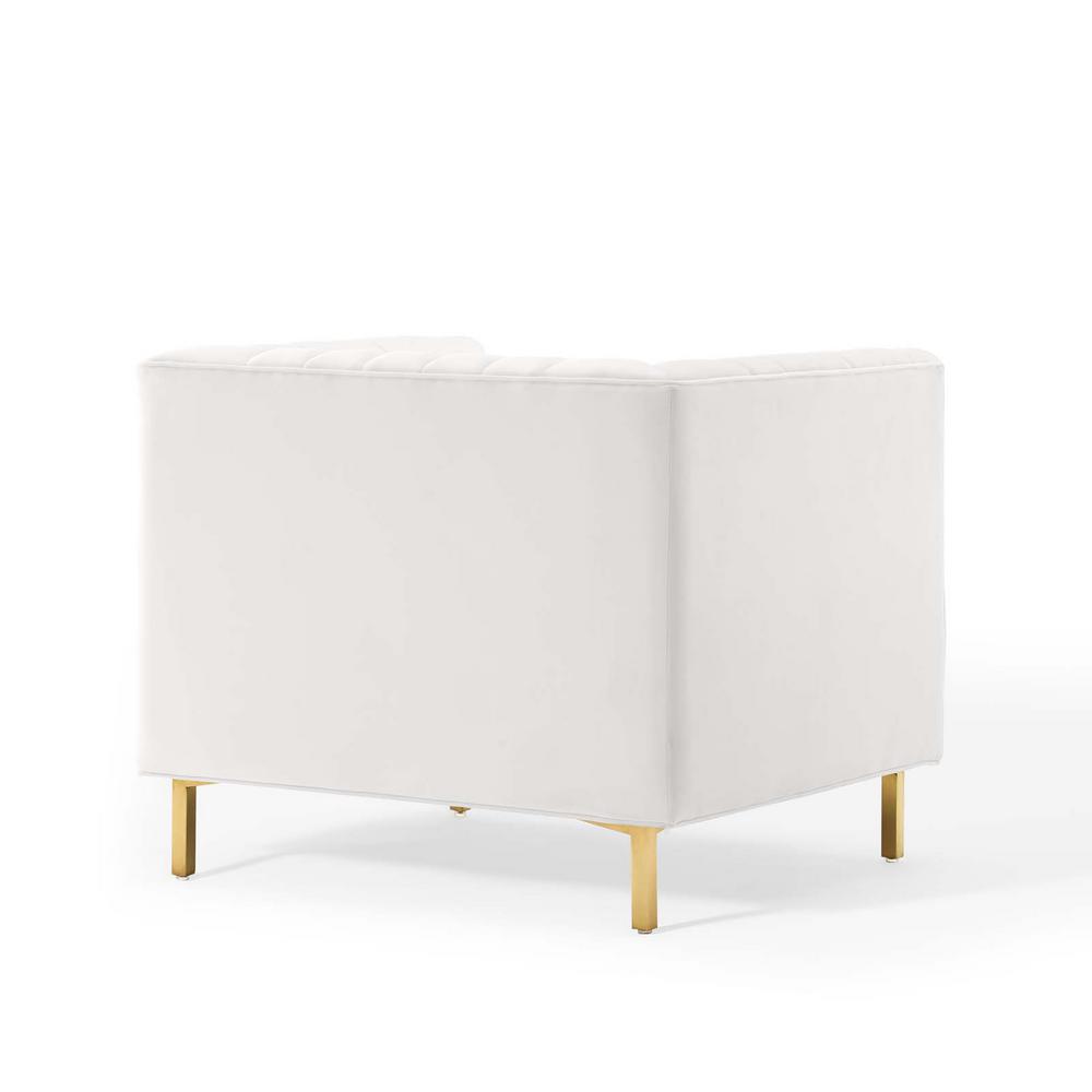 Modway Shift Channel Tufted Performance Velvet Armchair | Armchairs | Modishstore-29