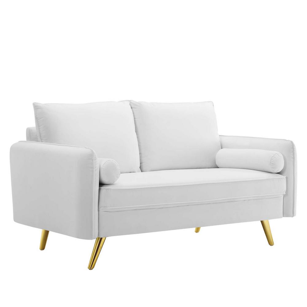 Modway Revive Performance Velvet Loveseat | Loveseats | Modishstore-30