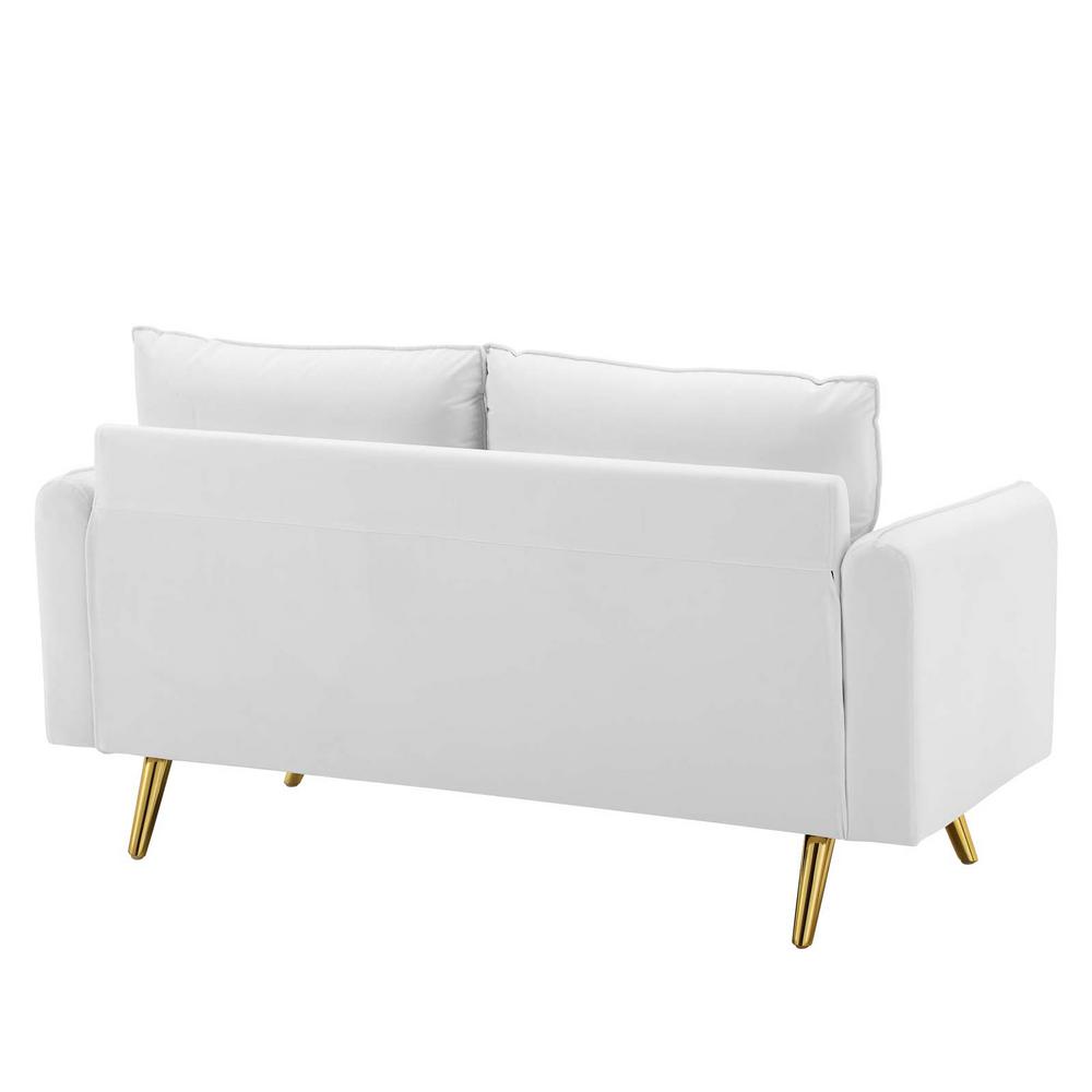 Modway Revive Performance Velvet Loveseat | Loveseats | Modishstore-31