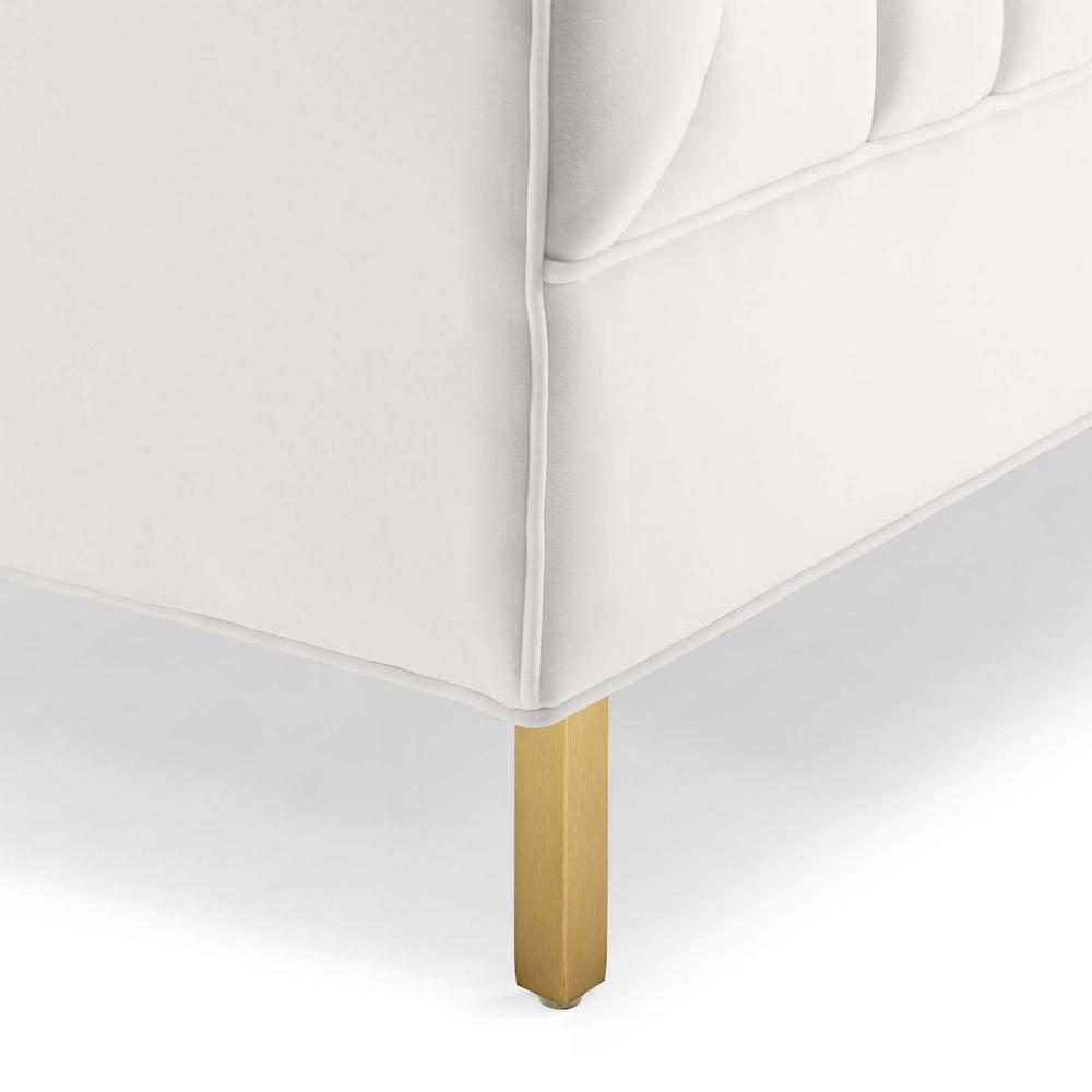 Modway Shift Channel Tufted Performance Velvet Loveseat | Loveseats | Modishstore-28